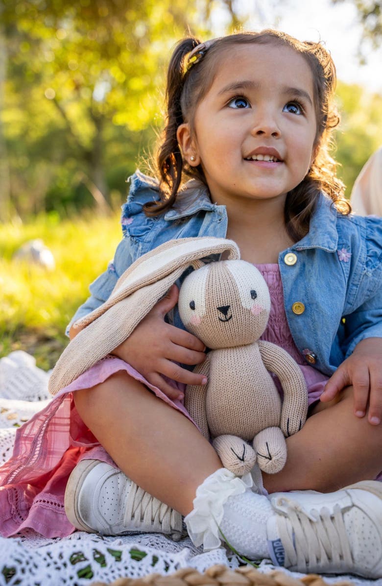 reD & oLive Bunny Cotton Stuffed Animal, Alternate, color, 
