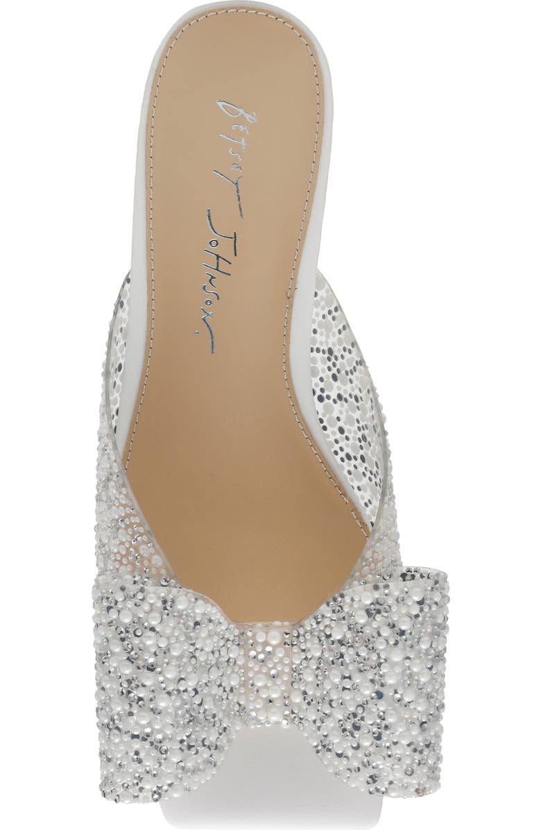 Betsey Johnson Babe Kitten Heel Slide Sandal, Alternate, color,