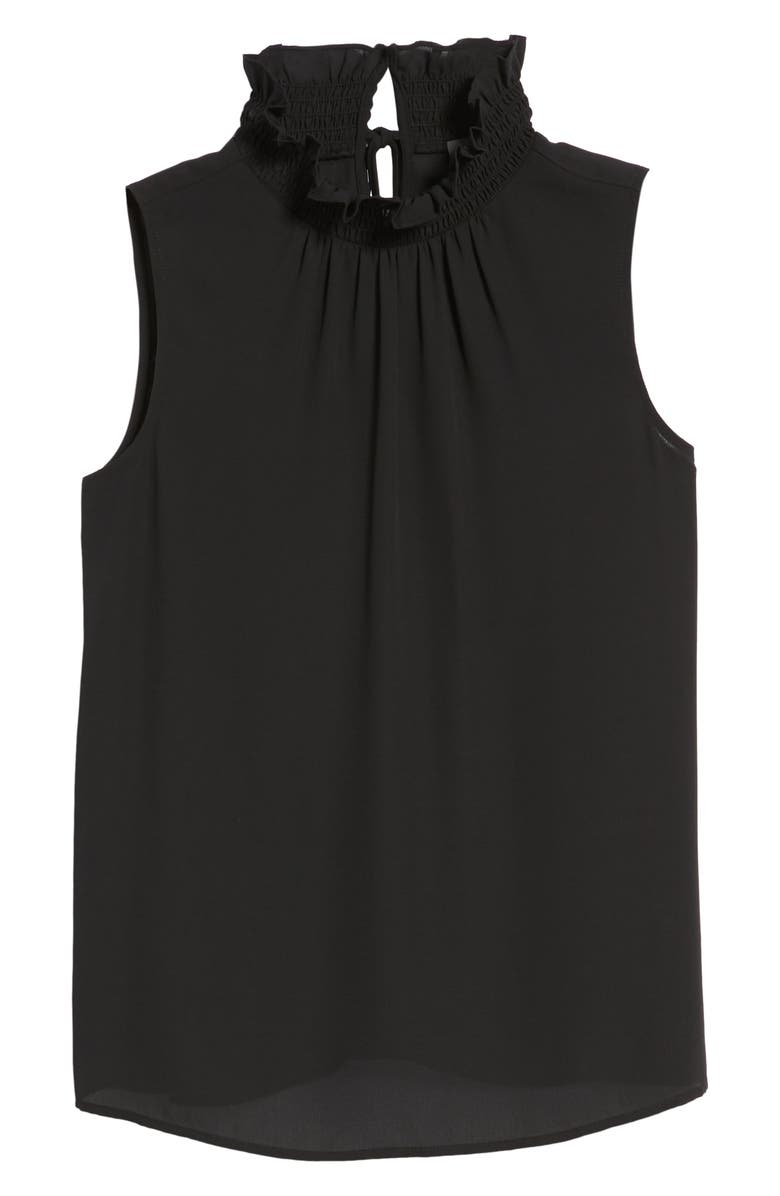 Vince Camuto Ruffle Neck Blouse, Alternate, color,