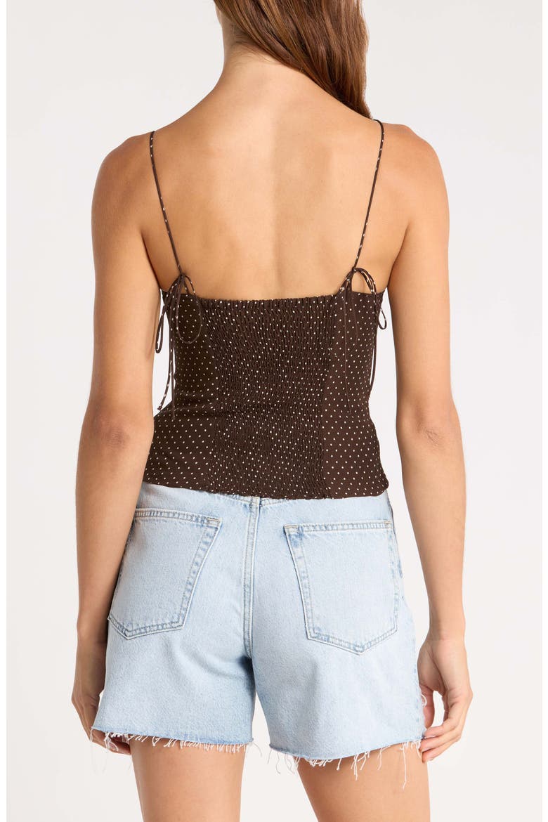 Danika Button-Up Camisole, Alternate, color, PIN DOT