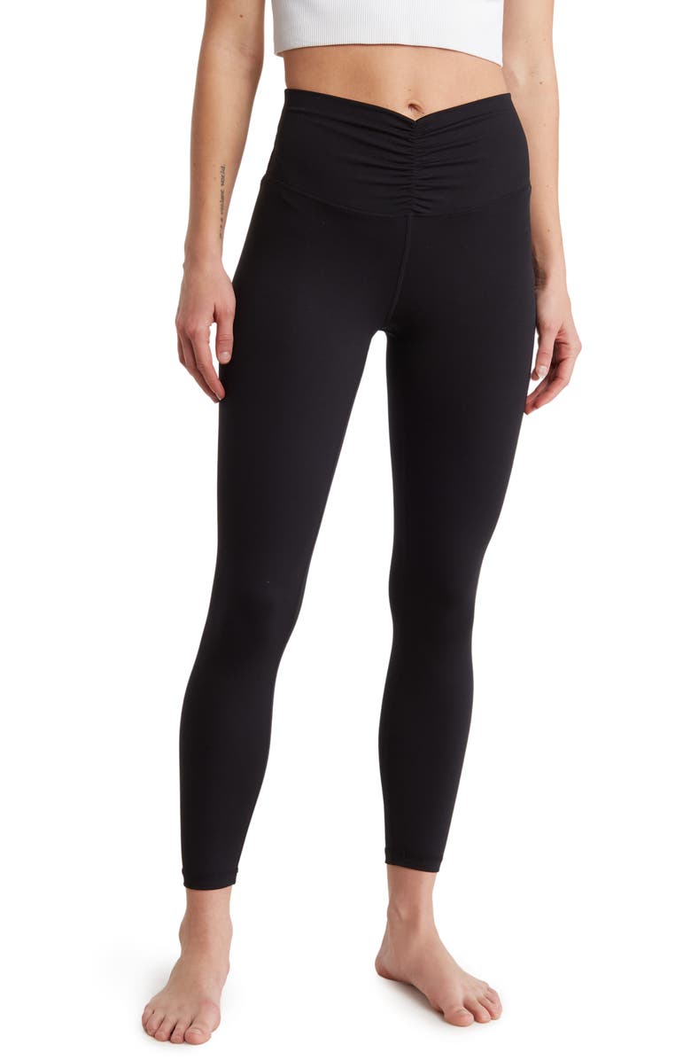 YOGALICIOUS Lux Ballerina Elastic Free Waist Leggings, Main, color,