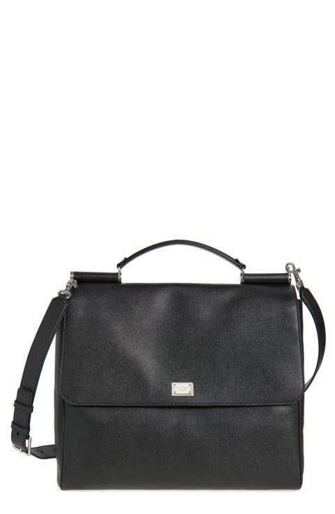 Sicily Alpina Leather Messenger Bag