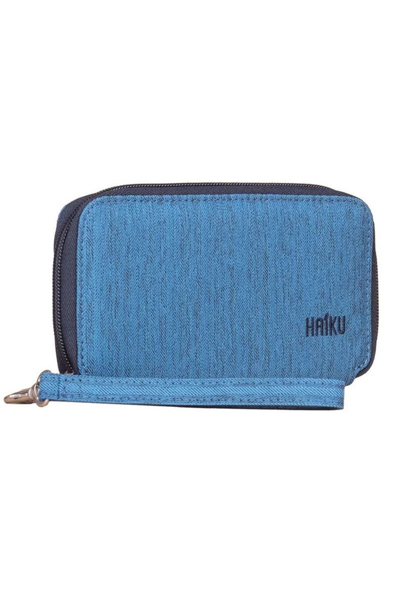 Intrepid RFID Blocking Wristlet, Alternate, color, Sapphire