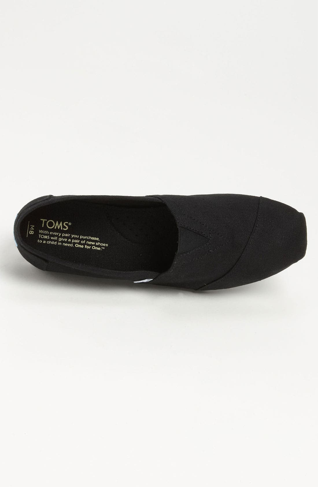 TOMS 'Classic - Earthwise' Vegan Hemp Slip-On, Alternate, color, 