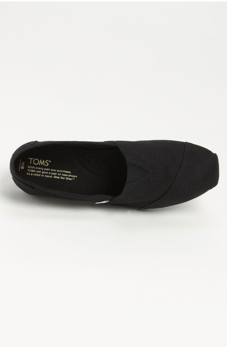 TOMS 'Classic - Earthwise' Vegan Hemp Slip-On, Alternate, color,