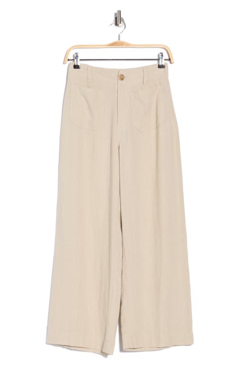High Waist Wide Leg Pants