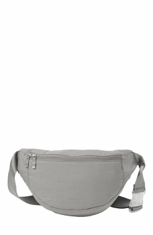 Baggallini Swift Belt Bag Sling In B-lite Silver Sand