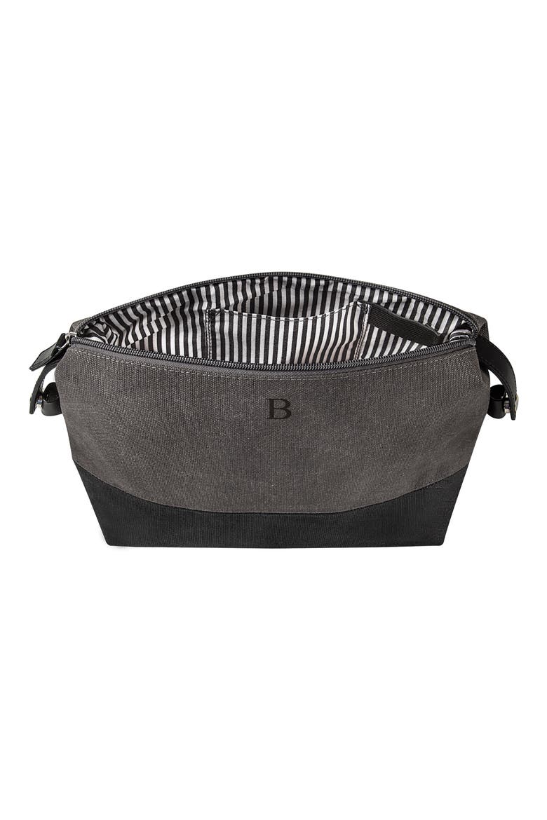 Monogram Travel Kit, Alternate, color, GREY-S