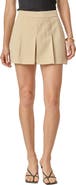 English Factory Pleated Twill Miniskort