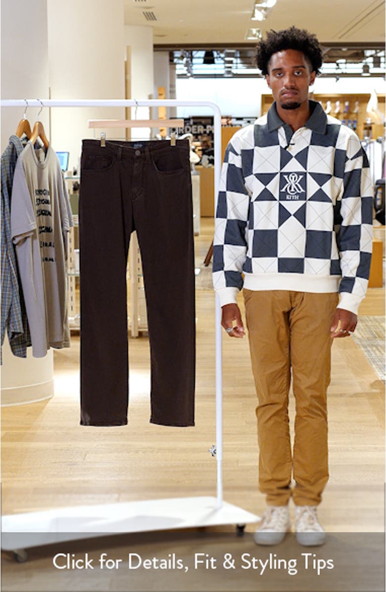 Charisma Relaxed Straight Leg Twill Pants, sales video thumbnail