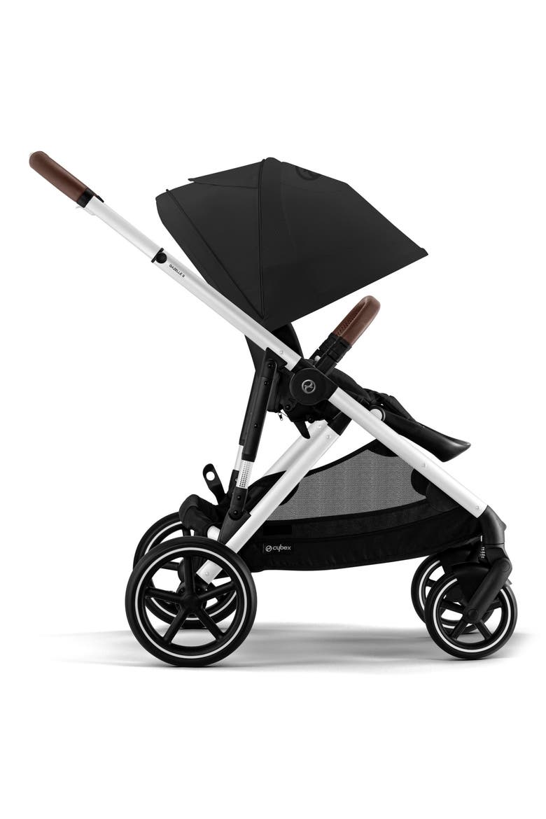 Gazelle S & Aton G Stroller & Car Seat Travel System, Alternate, color, MOON BLACK
