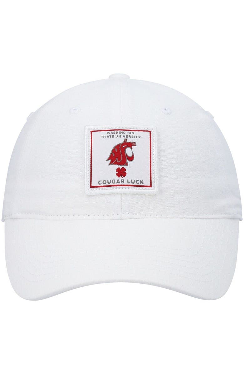 Black Clover Men's White Washington State Cougars Dream Adjustable Hat, Alternate, color, White