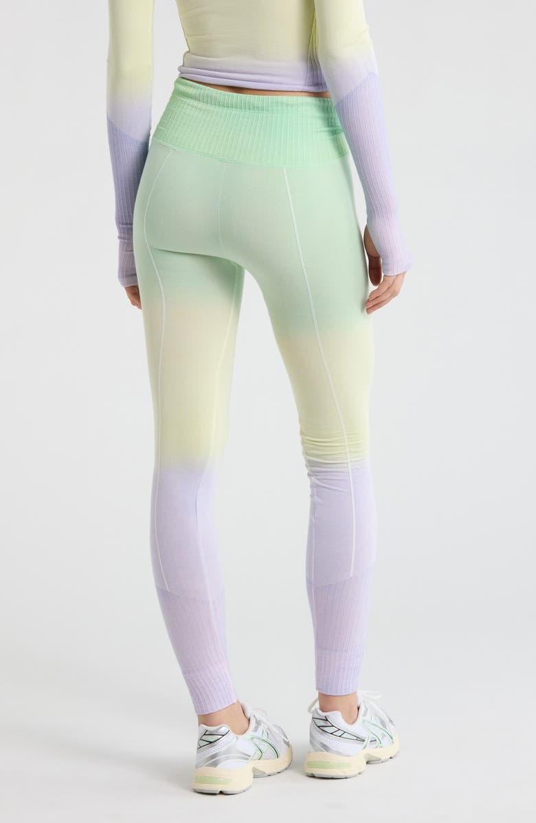 Free People FP Movement Take Flight Leggings, Alternate, color, Faded Neon Combo