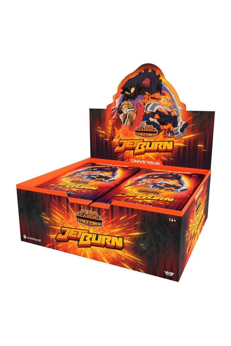 My Hero Academia Collectible Card Game Set 6 Jet Burn Booster Display, Main, color, Multicolored