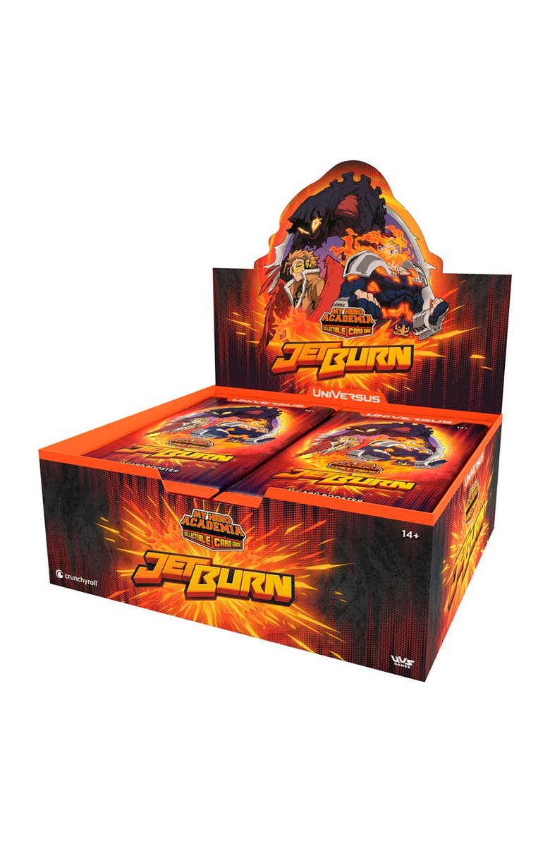 UVS Games My Hero Academia Collectible Card Game Set 6 Jet Burn Booster Display, Main, color, Multicolored