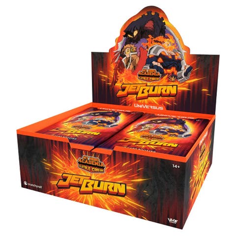 My Hero Academia Collectible Card Game Set 6 Jet Burn Booster Display