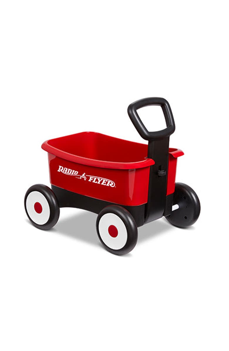 Radio Flyer Push & Pull Walker Wagon, Main, color, Red