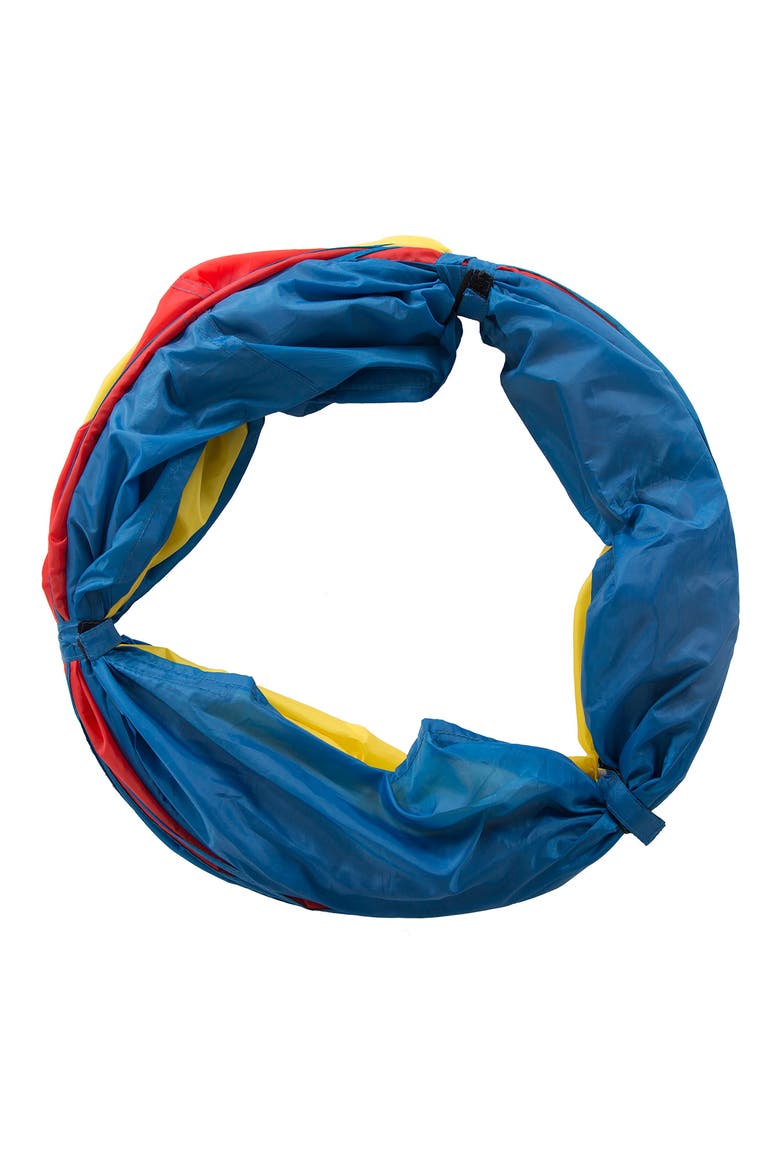 Find Me 6-Foot Multicolor Play Tunnel, Alternate, color, BLUE YELLOW RED