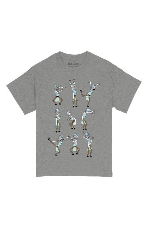 Rick and Morty Rick's Dance Moves Graphic T-Shirt