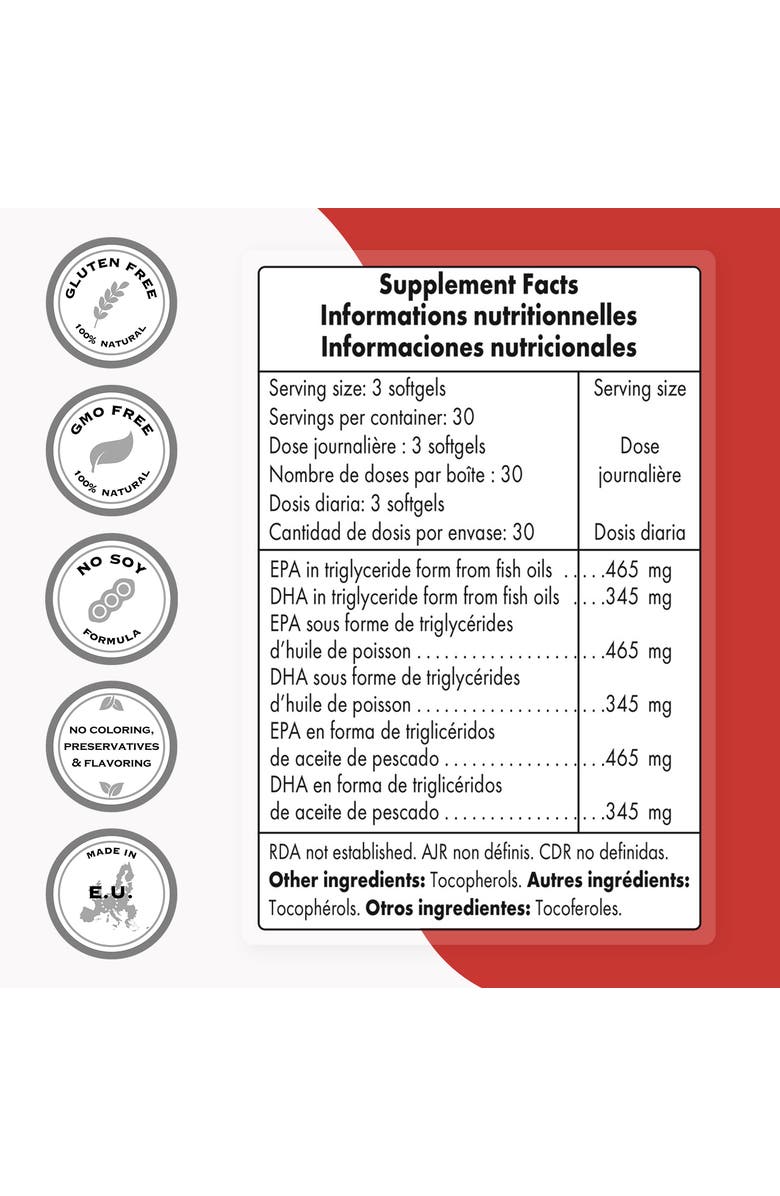 SuperSmart Super Omega 3 1500mg, Alternate, color, NO COLOR