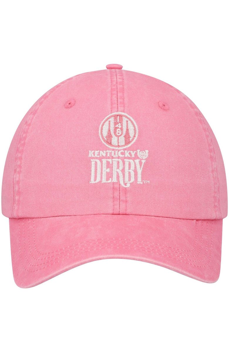 AHEAD Women's Ahead Pink Kentucky Derby 148 Carmel Adjustable Hat, Alternate, color,