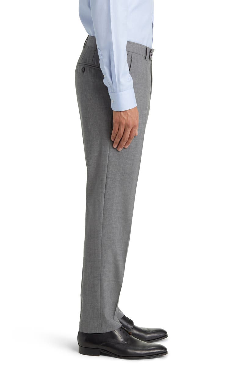 Ted Baker London Jerome Soft Constructed Stretch Wool Dress Pants, Alternate, color,
