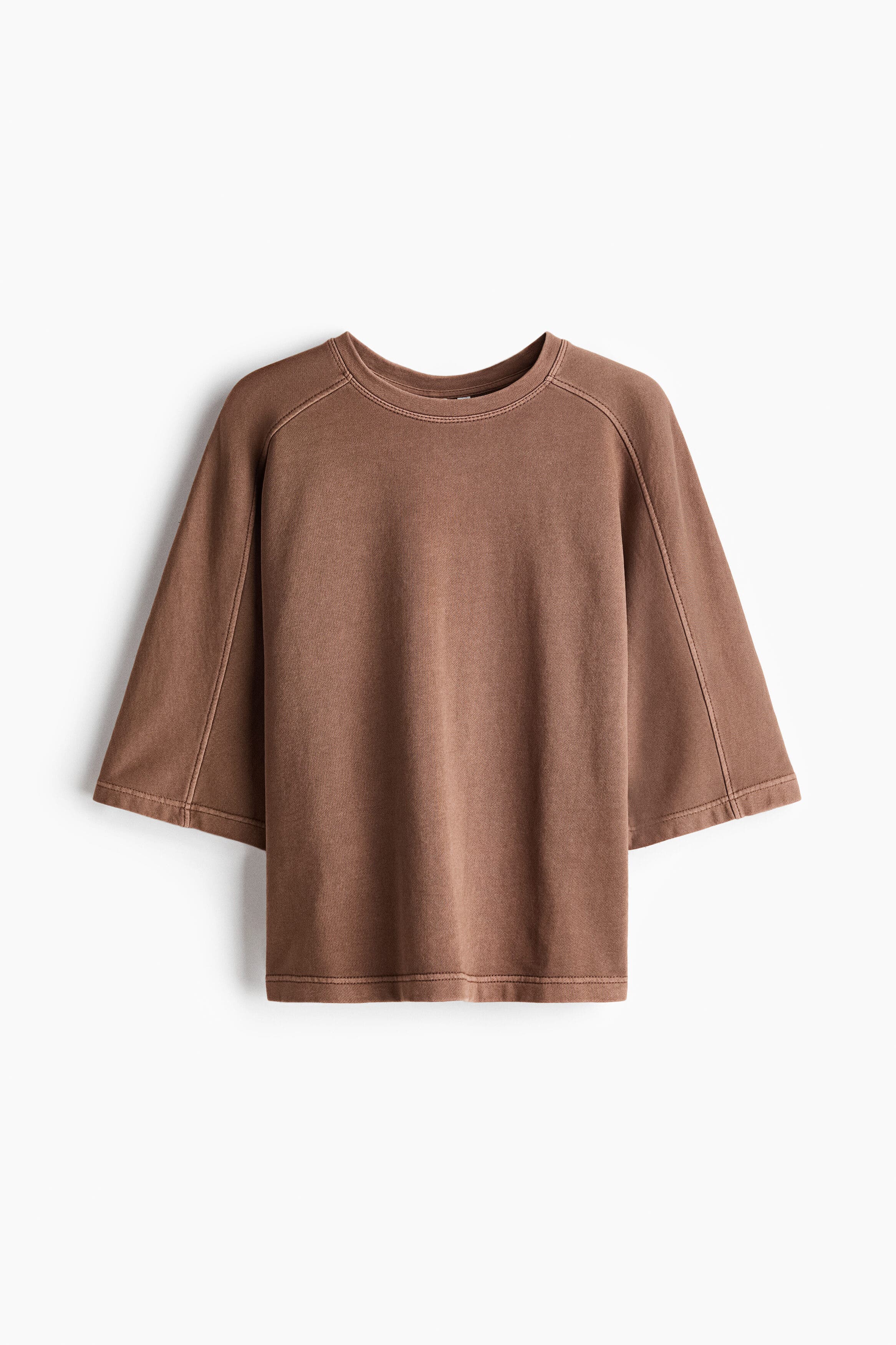 Short-sleeved Cotton Sweatshirt - image 3