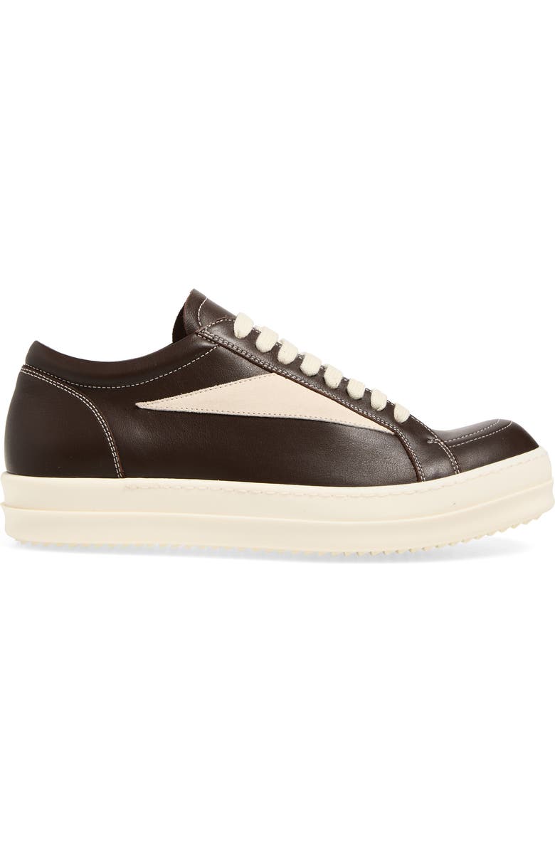 Rick Owens Vintage Sneaks Sneaker, Alternate, color, Macassar/ Milk/ Milk
