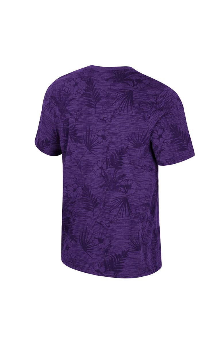 COLOSSEUM Men's Colosseum Purple Washington Huskies Floral Printed T-Shirt, Alternate, color, 