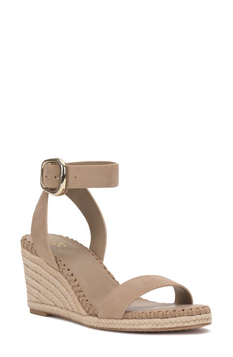 Fainel Espadrille Ankle Strap Platform Wedge Sandal (Women)