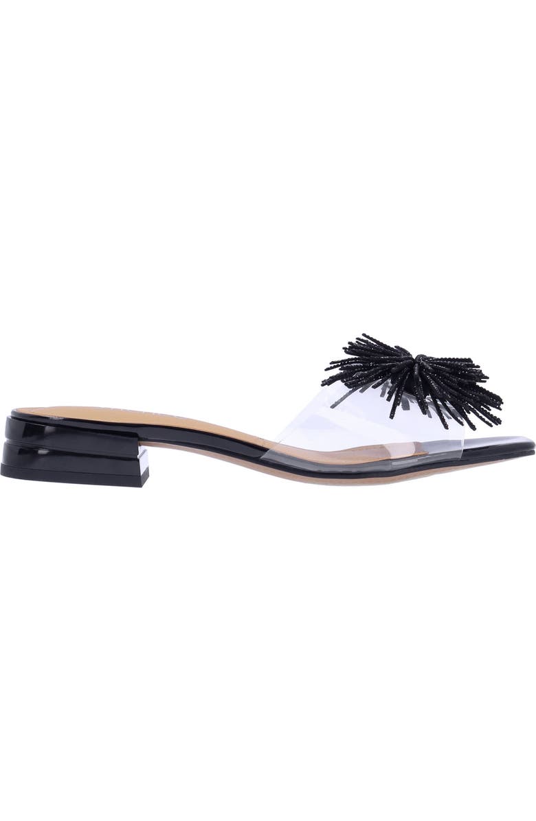 J. Reneé Cherita Slide Sandal, Alternate, color, Clear/ Black