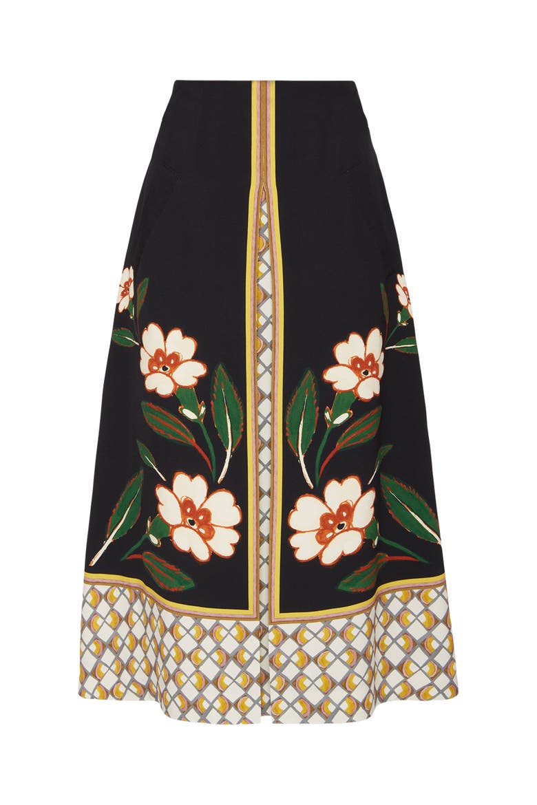 Santa Monica Skirt  Dazed Placée Black, Alternate, color, Dazed Placée Black