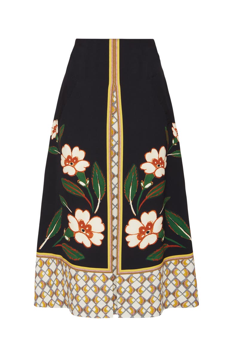 La DoubleJ Santa Monica Skirt Dazed Placée Black, Alternate, color, Dazed Placée Black