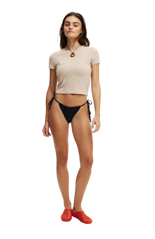 COTTON ON BODY LIGHTWEIGHT CROPPED BEACH TSHIRT