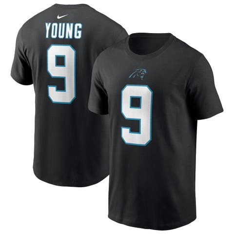 Men's Nike Bryce Young Black Carolina Panthers 2023 NFL Draft First Round Pick Player Name & Number T-Shirt
