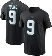 Nike Men's Nike Bryce Young Black Carolina Panthers 2023 NFL Draft First Round Pick Player Name & Number T-Shirt