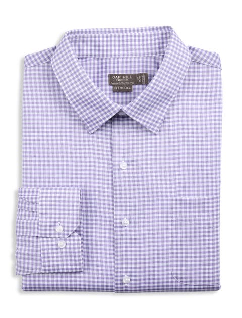 Big & Tall Spring Check Dress Shirt