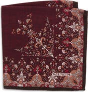 Jack Victor Military Floral Pocket Square