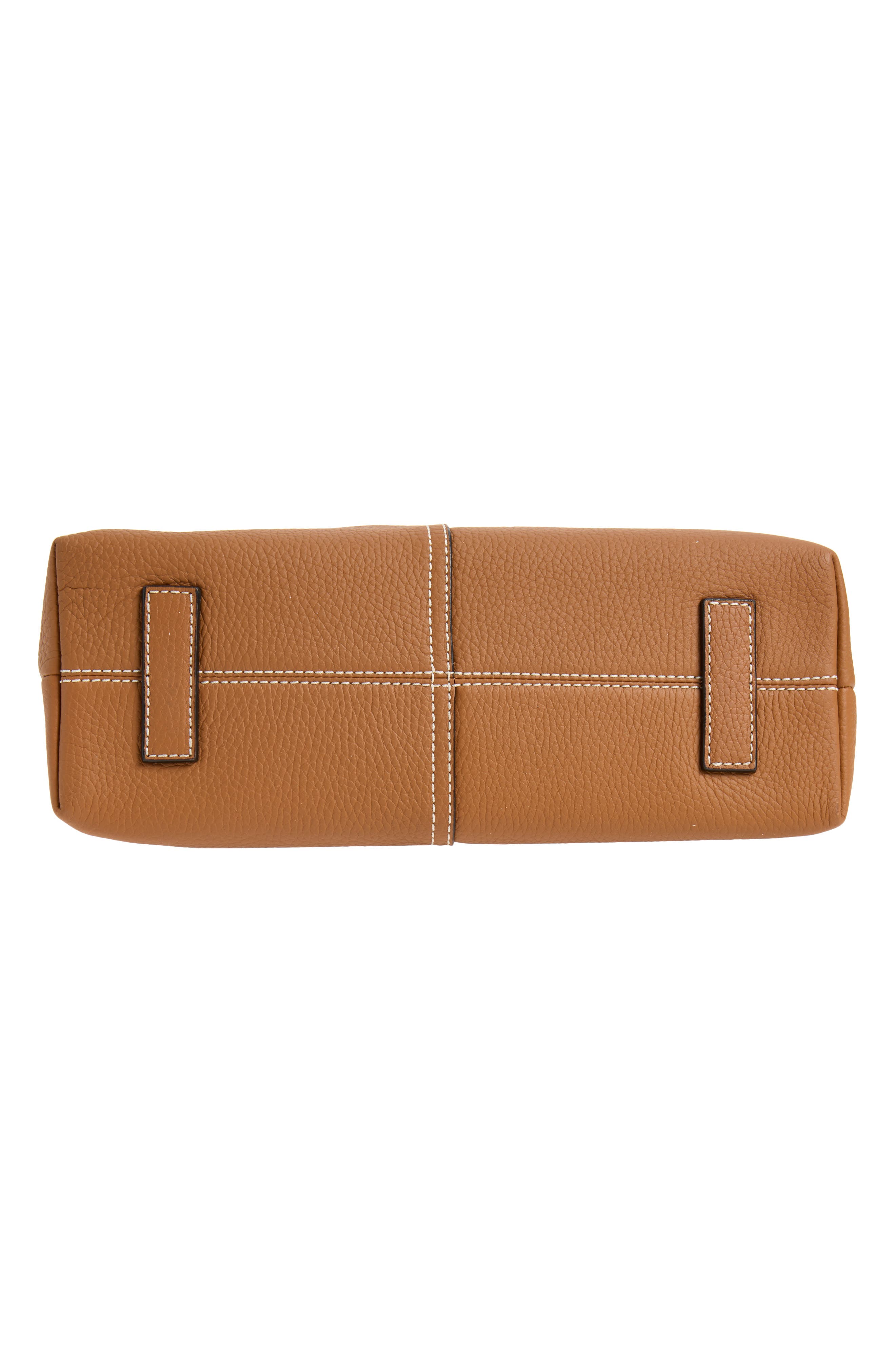 Lana Leather Hobo Bag, Alternate, color, TAN