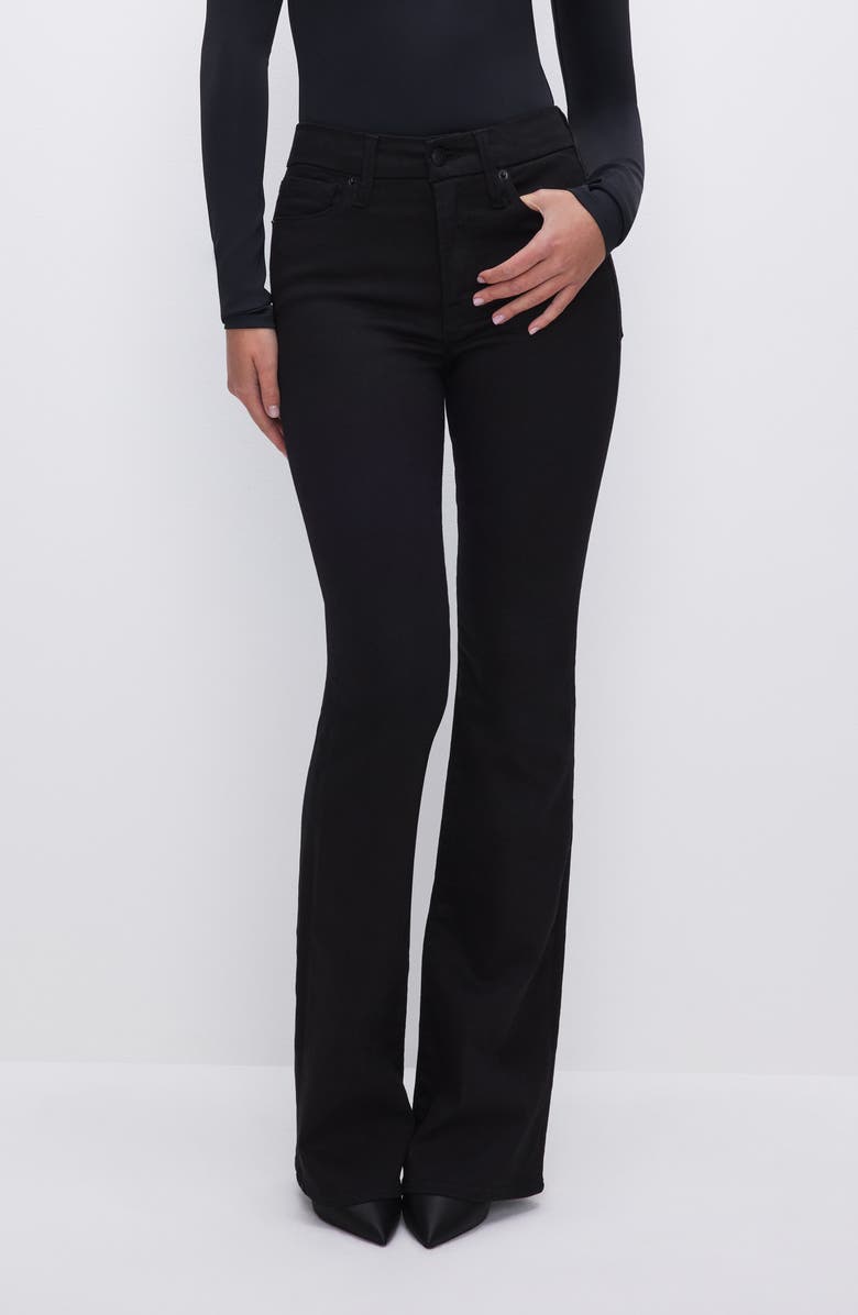 Good American Good Classic Bootcut Jeans, Alternate, color, 