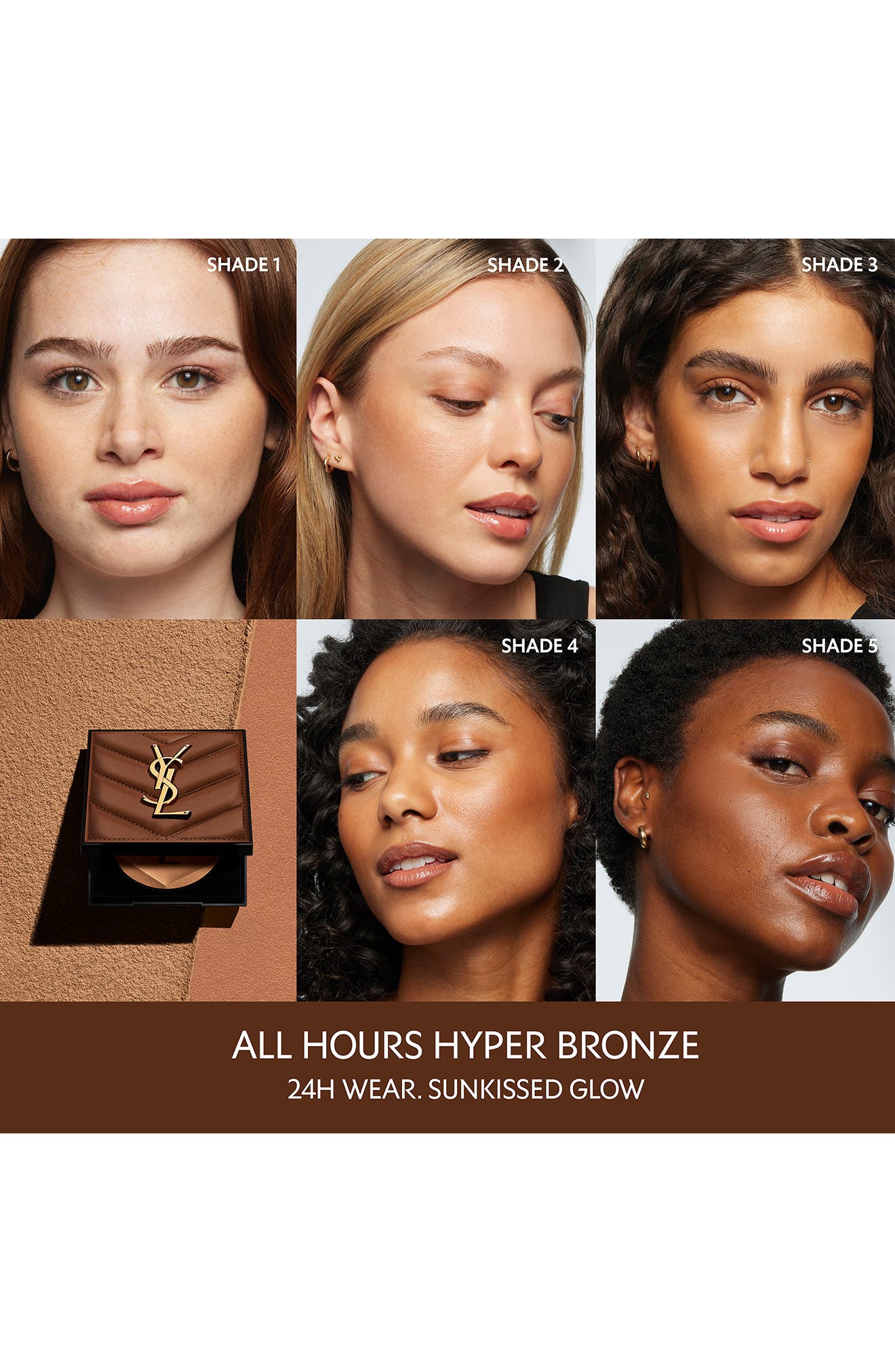 Yves Saint Laurent All Hours Hyper Bronzer Ultimate Couture Clutch