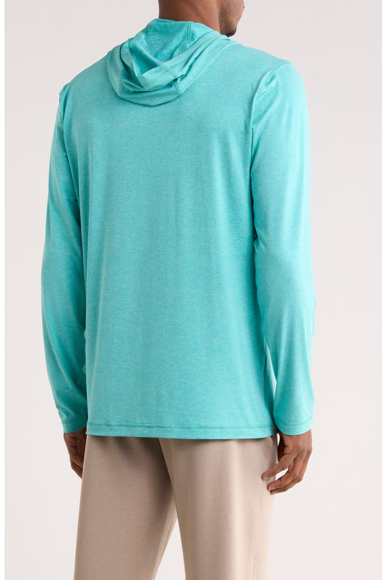 Lightweight Pullover Hoodie, Alternate, color, TURQUOISE