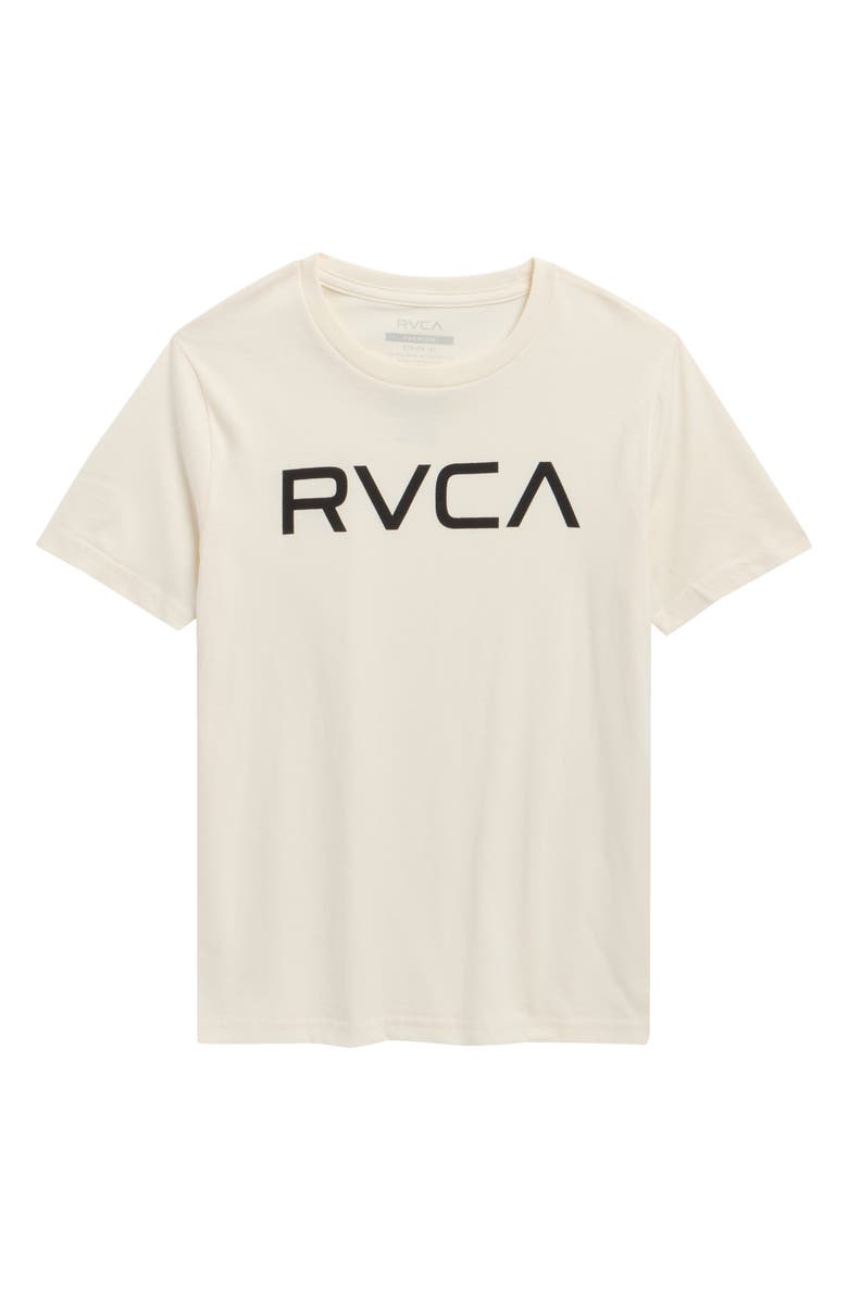 RVCA Kids' Logo Graphic T-Shirt, Main, color, Natural