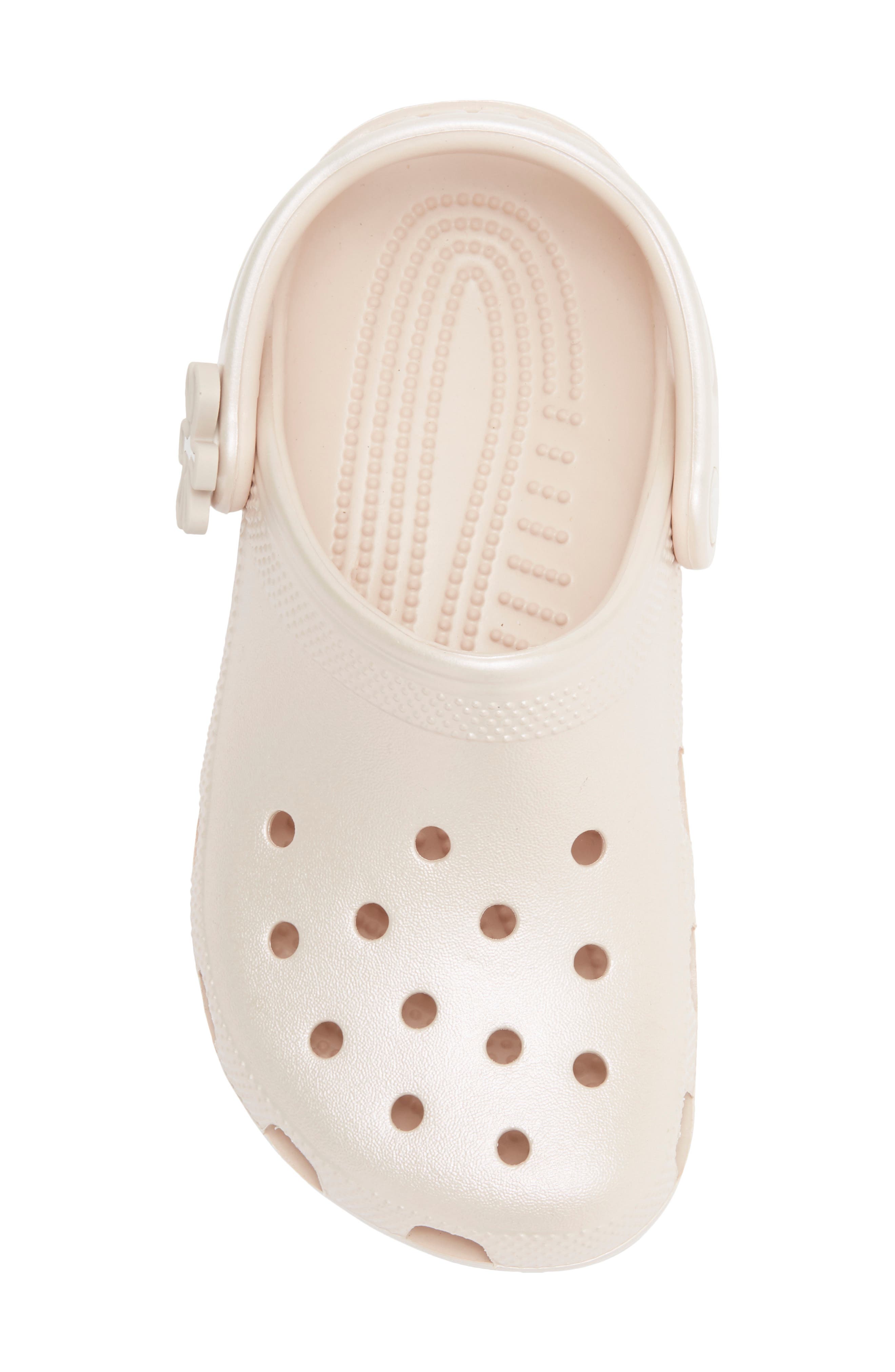 CROCS Kids' Classic Pearl Shine Clog, Alternate, color, Quartz
