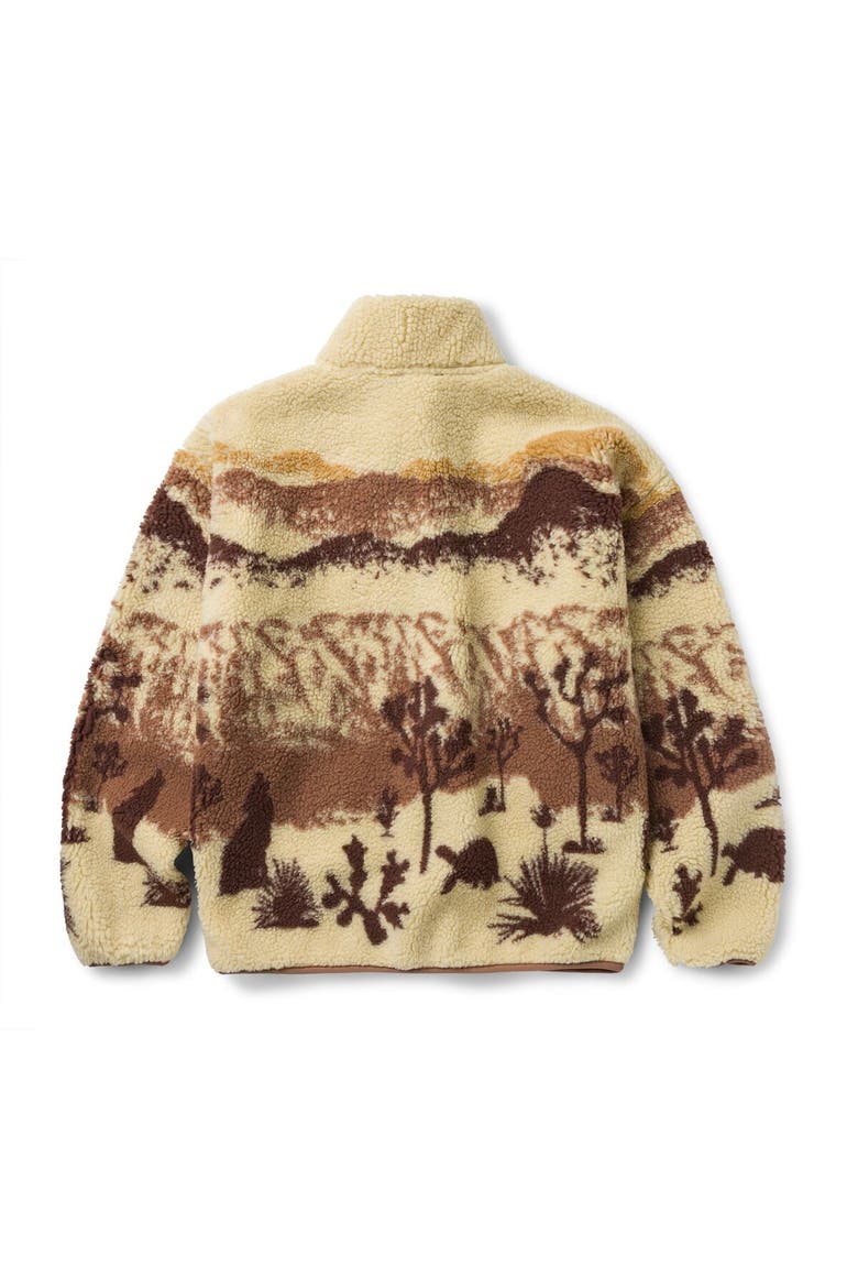 Joshua Tree Full-zip High Pile Fleece Jacket, Alternate, color, Sand