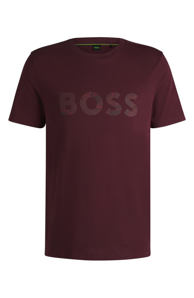 BOSS Glamping Logo Graphic T-Shirt, Alternate, color, Medium Red