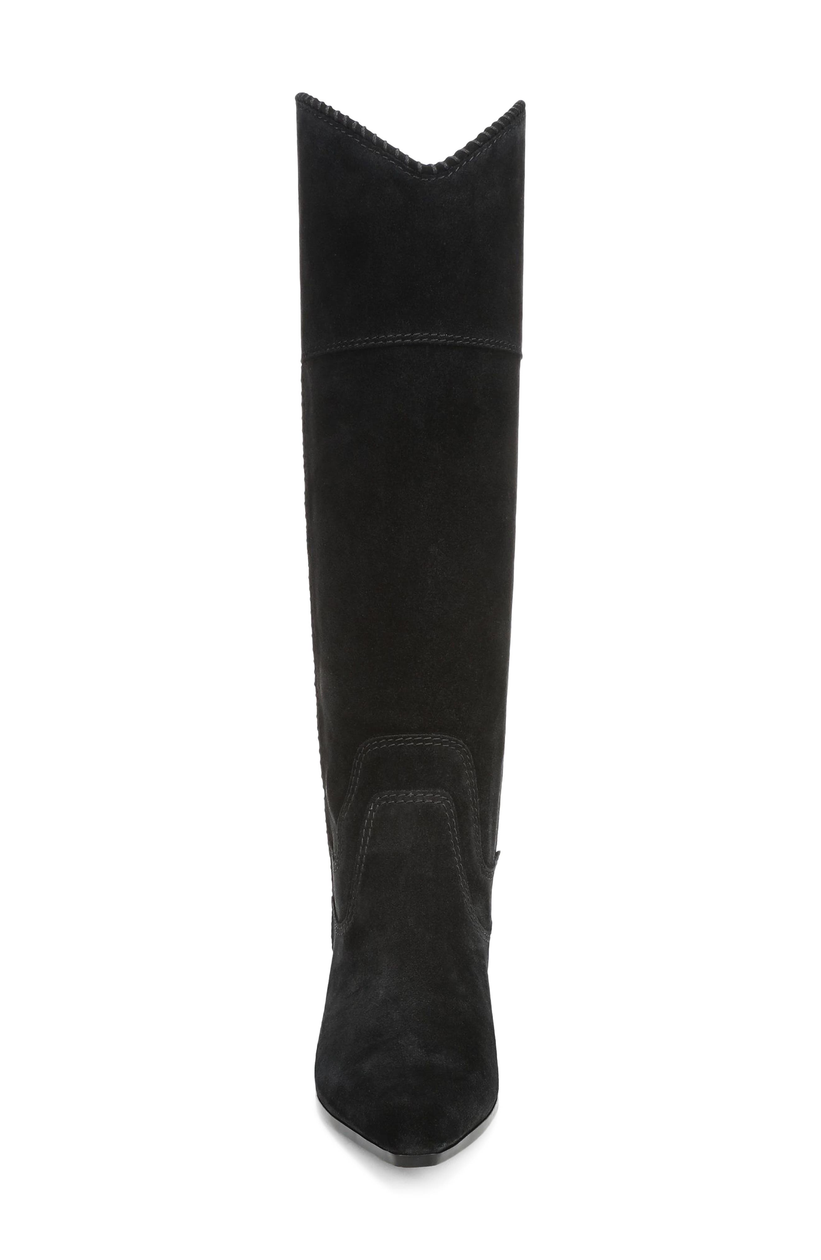 SARTO by Franco Sarto Finleah Knee High Boot, Alternate, color, Black
