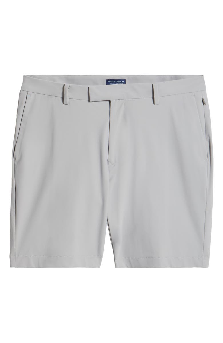 Peter Millar Crown Craft Bingham Performance Shorts, Alternate, color, Gale Grey