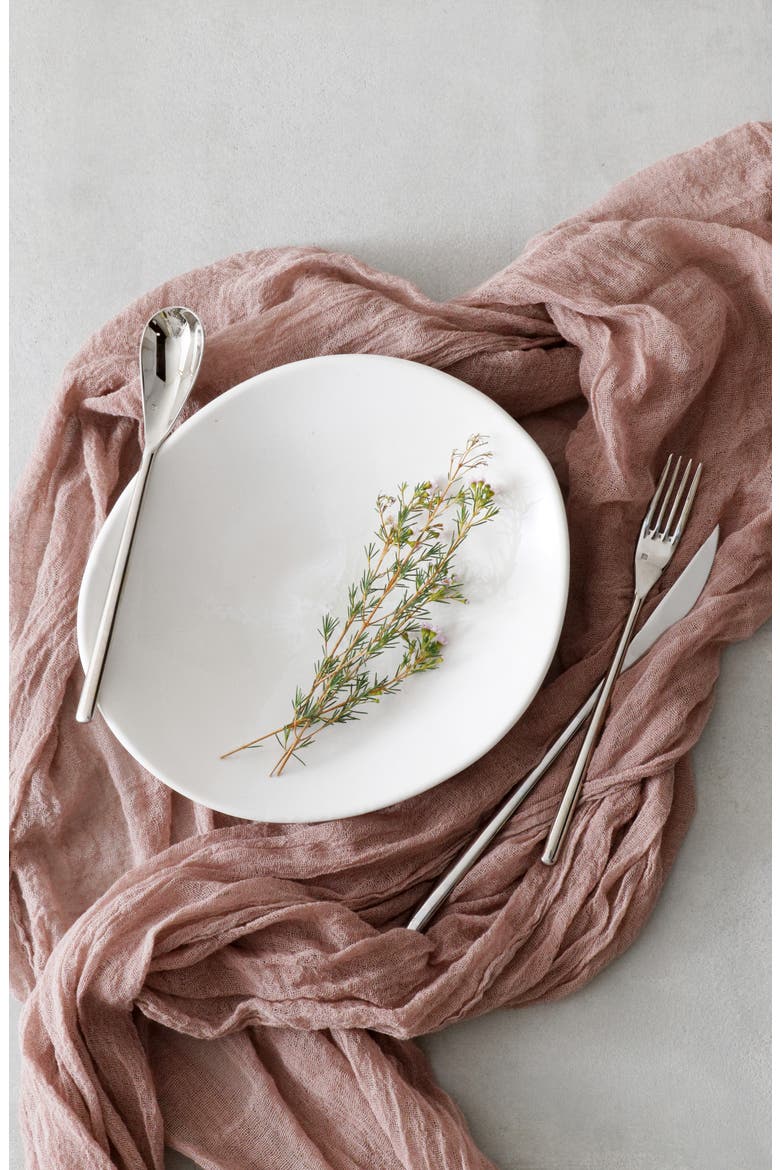 Dragonfly Black 5-Piece Place Setting, Alternate, color, SILVER