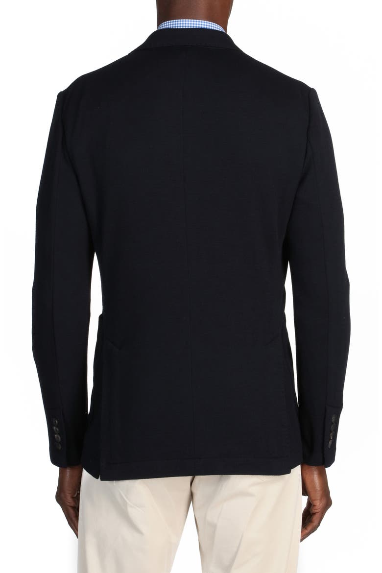 Benjamin Knit Wool Blazer, Alternate, color, NAVY KNIT